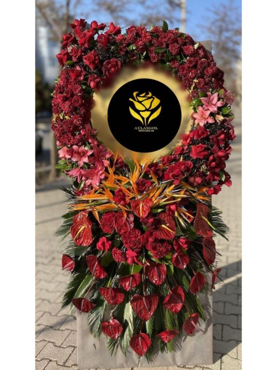 تاج گل نمایشگاهی و تبریک طرح حامد